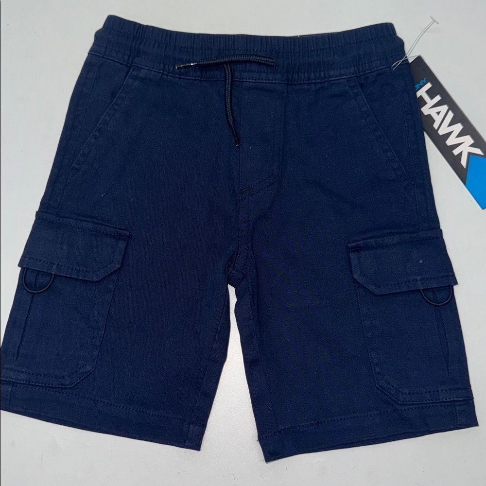🔥Tony Hawk Navy Cargo Shorts Sz 3T New